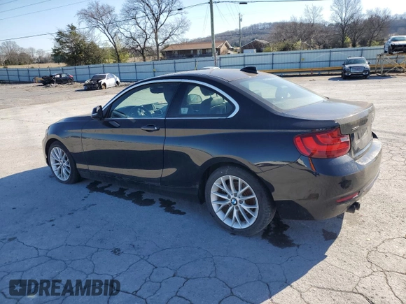 2016 BMW 2 Series 228i xDrive with VIN WBA1G9C55GV726300, listed as a Copart auction lot 49734435 with 55,425 mi miles and Clean title. Bid and sale history available at DreamBid. Image 2.