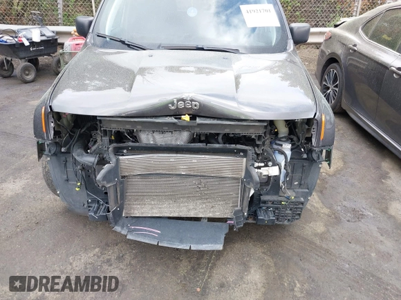2018 Jeep Renegade Sport with VIN ZACCJAABXJPG96541, listed as a IAAI auction lot 41921701 with 112,941 mi miles and . Bid and sale history available at DreamBid. Image 6.