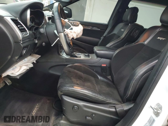2017 Jeep Grand Cherokee SRT with VIN 1C4RJFDJ5HC939147, listed as a Copart auction lot 45664795 with 76,230 mi miles and Salvage Title. Bid and sale history available at carsss.com. Image 7.