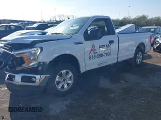 2020 Ford F-150 XL with VIN 1FTMF1C56LKE84620, listed as a IAAI auction lot 41914665 with 52,879 mi miles and . Bid and sale history available at carsss.com. Image 19.