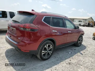 2020 Nissan Rogue S with VIN 5N1AT2MT8LC820093, listed as a Copart auction lot 59669625 with 67,395 mi miles and Salvage title. Bid and sale history available at DreamBid. Image 3.