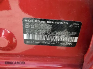 2015 Mitsubishi Lancer Evolution GSR with VIN JA32W8FV5FU014212, listed as a Copart auction lot 44785485 with 81,856 mi miles and Salvage Title. Bid and sale history available at carsss.com. Image 12.