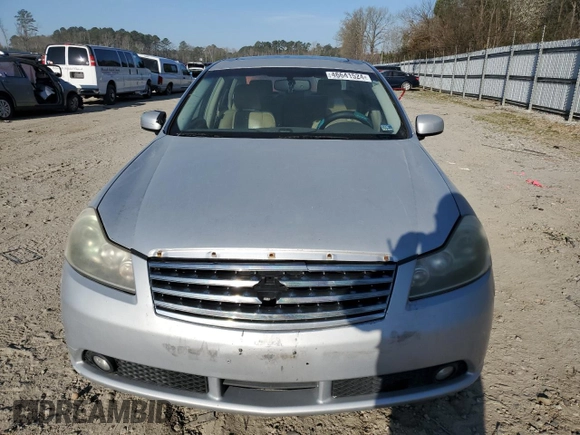 2007 Infiniti M35 with VIN JNKAY01E77M302717, listed as a Copart auction lot 46641524 with 182,544 mi miles and Salvage Title. Bid and sale history available at carsss.com. Image 5.
