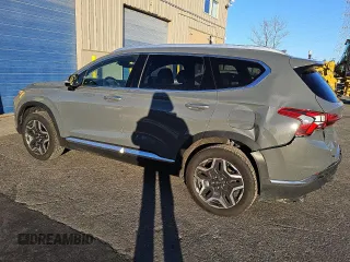 2023 Hyundai Santa Fe Hybrid SEL Premium with VIN 5NMS3DA12PH014815, listed as a Copart auction lot 87595635 with 0 mi miles and Salvage Title. Bid and sale history available at carsss.com. Image 2.