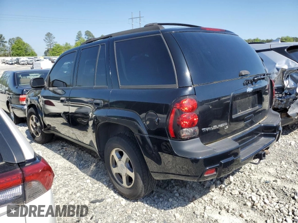 2006 Chevrolet TrailBlazer LS with VIN 1GNDT13SX62116225, listed as a Copart auction lot 52376515 with 225,855 mi miles and Salvage Title. Bid and sale history available at carsss.com. Image 2.