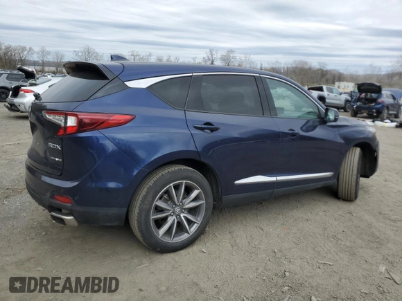 2022 Acura RDX Technology с VIN 5J8TC2H5XNL010705, выставлен на аукционе Copart как лот 53560485 с пробегом 23 734 миль миль и Списание • Salvage title. История ставок и продаж доступна на DreamBid. Изображение 3.