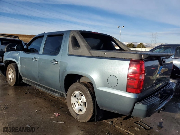 2008 Chevrolet Avalanche LTZ with VIN 3GNFK12368G248317, listed as a Copart auction lot 85745174 with 134,385 mi miles and Salvage Title. Bid and sale history available at carsss.com. Image 2.