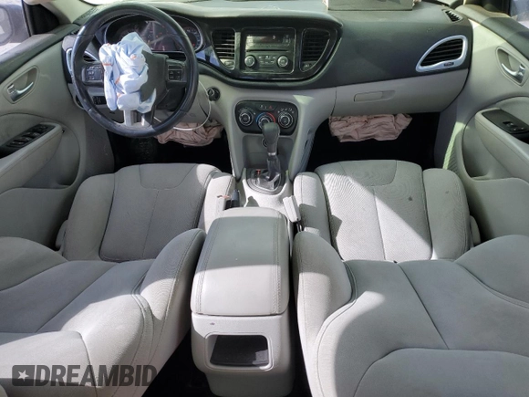 2013 Dodge Dart SXT with VIN 1C3CDFBA8DD708400, listed as a Copart auction lot 57804295 with 110,844 mi miles and Non repairable. Bid and sale history available at DreamBid. Image 8.