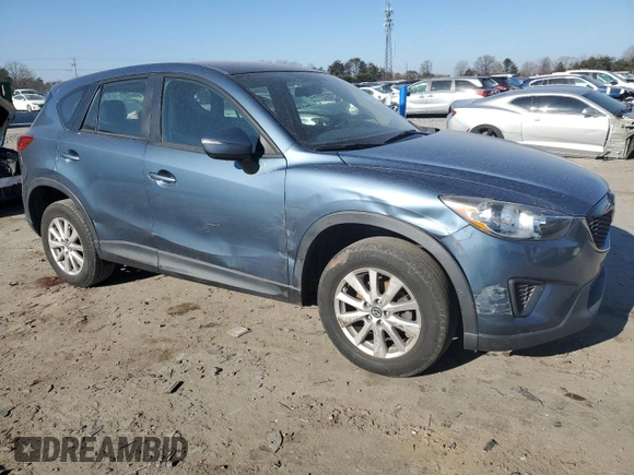 2015 Mazda CX-5 Sport with VIN JM3KE4BY1F0532619, listed as a Copart auction lot 47442635 with 75,629 mi miles and Salvage Title. Bid and sale history available at carsss.com. Image 4.