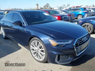 2019 Audi A6 Prestige with VIN WAUM2AF25KN021116, listed as a IAAI auction lot 41959018 with 57,742 mi miles. Bid and sale history available at carsss.com. Image 1.