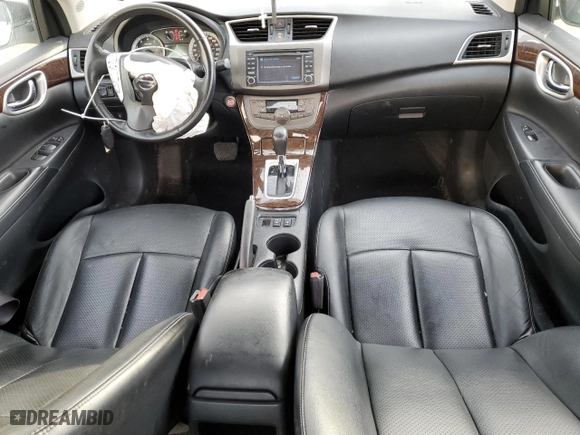 2014 Nissan Sentra S with VIN 3N1AB7AP7EL638696, listed as a Copart auction lot 49591315 with 142,282 mi miles and Salvage Title. Bid and sale history available at carsss.com. Image 8.