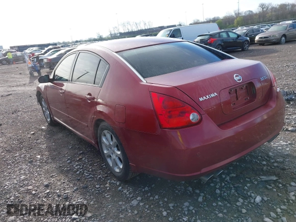 2007 Nissan Maxima SL with VIN 1N4BA41E67C858336, listed as a IAAI auction lot 41858500 with 148,947 mi miles and . Bid and sale history available at DreamBid. Image 3.