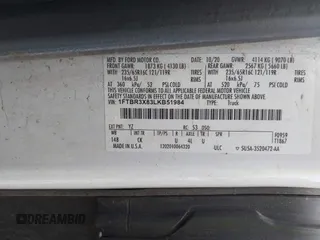 2020 Ford Transit Cargo with VIN 1FTBR3X83LKB51984, listed as a IAAI auction lot 42567147 with 209,178 mi miles and . Bid and sale history available at DreamBid. Image 9.