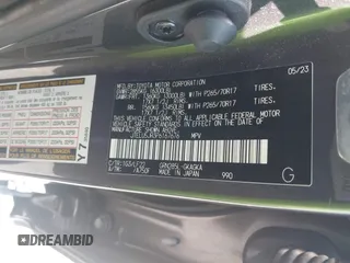 2023 Toyota 4Runner TRD Pro z VIN JTELU5JR3P6167676, wystawiony jako IAAI lot #41861287 z przebiegiem 25 795 mil mil oraz . Historia ofert i sprzedaży dostępna na DreamBid. Obrazek 9.
