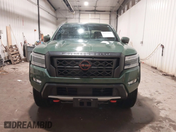 2022 Nissan Frontier S with VIN 1N6ED1EK9NN669417, listed as a IAAI auction lot 41173810 with 19,513 mi miles. Bid and sale history available at carsss.com. Image 6.