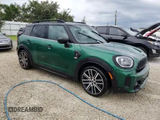 2023 MINI Countryman Cooper S with VIN WMZ83BR00P3P69499, listed as a Copart auction lot 74090044 with 0 mi miles and Non Repairable. Bid and sale history available at carsss.com. Image 4.