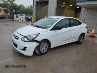 2013 Hyundai Accent GLS z VIN KMHCT4AE1DU534057, wystawiony jako Copart lot #57712025 z przebiegiem Nie podano mil oraz Nie do naprawy • Non repairable. Historia ofert i sprzedaży dostępna na DreamBid. Obrazek 1.