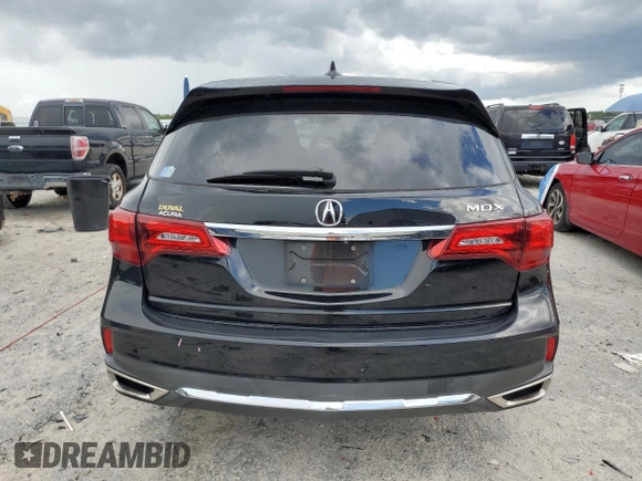 2019 Acura MDX Technology with VIN 5J8YD3H57KL012402, listed as a Copart auction lot 62819745 with 121,979 mi miles and Salvage title. Bid and sale history available at DreamBid. Image 6.