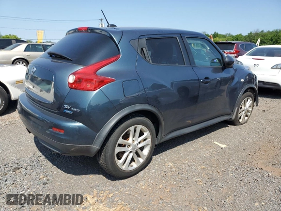 2012 Nissan Juke SL z VIN JN8AF5MV7CT109875, wystawiony jako Copart lot #59023665 z przebiegiem 140 336 mil mil oraz Szkoda całkowita • Salvage title. Historia ofert i sprzedaży dostępna na DreamBid. Obrazek 3.