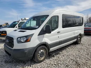 2017 Ford Transit Passenger XL z VIN 1FBZX2CM5HKA41788, wystawiony jako Copart lot #49870695 z przebiegiem 54 225 mil mil oraz Szkoda całkowita • Salvage title. Historia ofert i sprzedaży dostępna na DreamBid. Obrazek 1.
