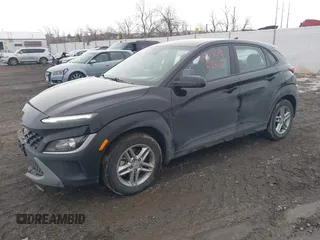 2022 Hyundai Kona SE with VIN KM8K2CABXNU872332, listed as a IAAI auction lot 41477508 with 23,467 mi miles. Bid and sale history available at carsss.com. Image 18.