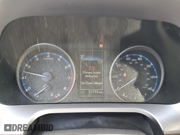 2017 Toyota RAV4 LE with VIN JTMBFREVXHJ146587, listed as a Copart auction lot 64794935 with 92,192 mi miles and Salvage title. Bid and sale history available at DreamBid. Image 9.