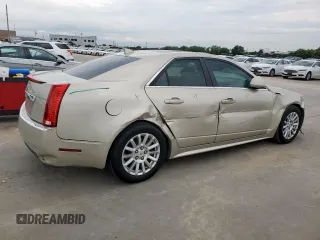 2013 Cadillac CTS Luxury with VIN 1G6DF5E50D0112503, listed as a Copart auction lot 58757935 with 96,417 mi miles and Salvage title. Bid and sale history available at DreamBid. Image 3.
