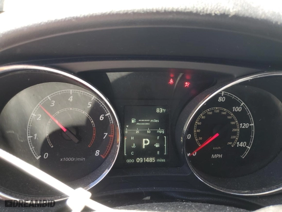 2015 Mitsubishi Outlander Sport SE with VIN 4A4AR4AU5FE007260, listed as a Copart auction lot 49485005 with 91,485 mi miles and Salvage Title. Bid and sale history available at carsss.com. Image 9.