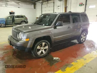 2016 Jeep Patriot High Altitude z VIN 1C4NJRFB9GD673033, wystawiony jako Copart lot #55626325 z przebiegiem 152 053 mil mil oraz Szkoda całkowita • Salvage title. Historia ofert i sprzedaży dostępna na DreamBid. Obrazek 1.