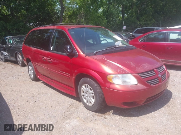2005 Dodge Grand Caravan z VIN 2D8GP24R15R248433, wystawiony jako IAAI lot #42470469 z przebiegiem 94 349 mil mil oraz . Historia ofert i sprzedaży dostępna na DreamBid. Obrazek 1.
