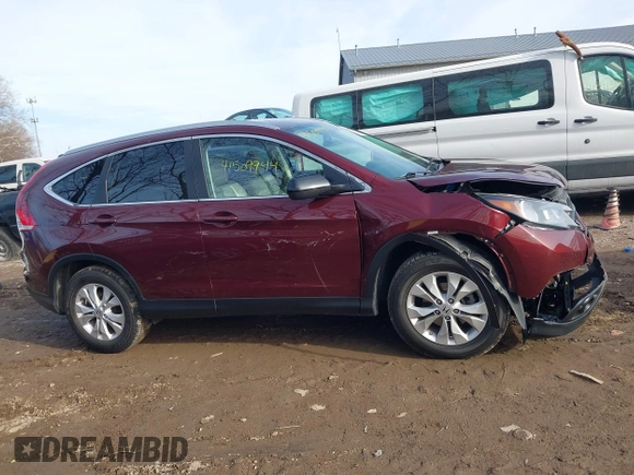 2013 Honda CR-V EX-L with VIN 5J6RM4H73DL038714, listed as a IAAI auction lot 41509944 with 199,814 mi miles. Bid and sale history available at carsss.com. Image 13.