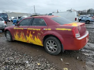 2008 Chrysler 300 C with VIN 2C3KK63H08H267576, listed as a Copart auction lot 51754845 with 191,687 mi miles and Salvage Title. Bid and sale history available at carsss.com. Image 2.