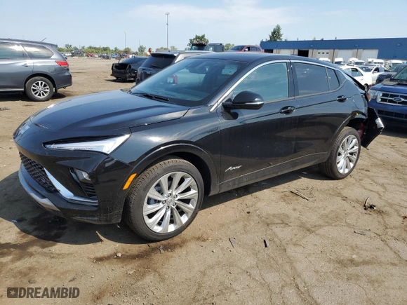 2024 Buick Envista Avenir with VIN KL47LCE25RB024095, listed as a Copart auction lot 68900254 with 2,626 mi miles and Clean Title. Bid and sale history available at carsss.com. Image 1.