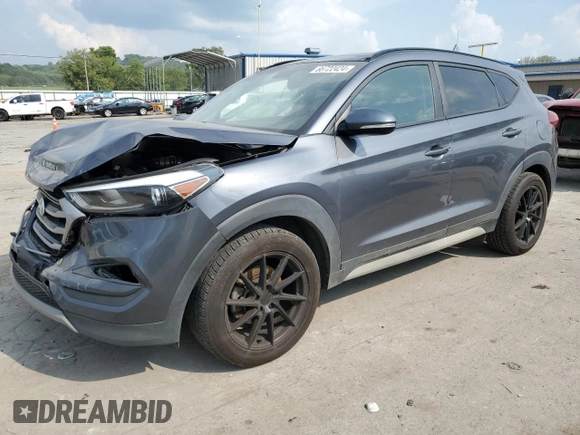 2017 Hyundai Tucson Value with VIN KM8J3CA26HU555466, listed as a Copart auction lot 66722424 with 114,412 mi miles and Salvage Title. Bid and sale history available at carsss.com. Image 1.