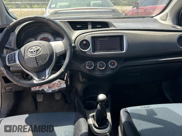 2012 Toyota Yaris L with VIN JTDKTUD36CD523080, listed as a Copart auction lot 55530815 with 134,042 mi miles and Clean Title. Bid and sale history available at carsss.com. Image 9.