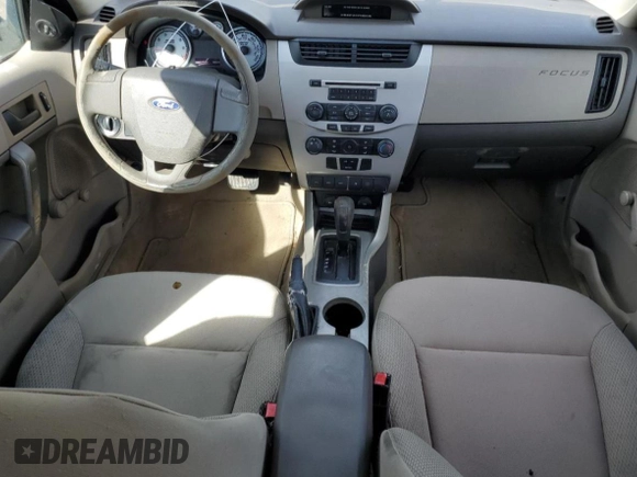 2010 Ford Focus S with VIN 1FAHP3EN7AW251154, listed as a Copart auction lot 44527545 with 107,058 mi miles and Salvage Title. Bid and sale history available at carsss.com. Image 8.