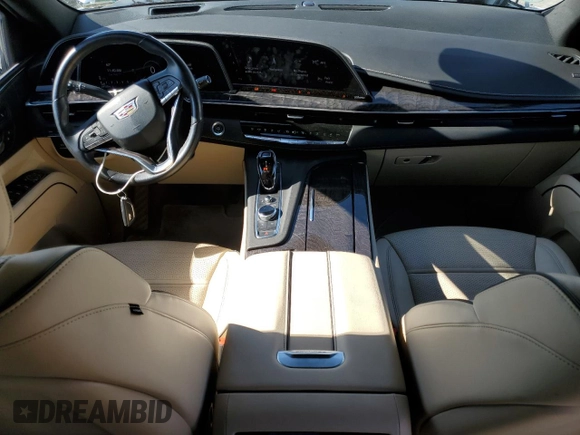 2021 Cadillac Escalade Premium Luxury z VIN 1GYS3CKL9MR471651, wystawiony jako Copart lot #44301275 z przebiegiem 24 328 mil mil oraz Szkoda całkowita • Salvage title. Historia ofert i sprzedaży dostępna na DreamBid. Obrazek 8.