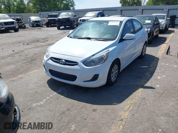2015 Hyundai Accent GLS with VIN KMHCT4AE0FU896593, listed as a IAAI auction lot 42081643 with 175,346 mi miles and . Bid and sale history available at DreamBid. Image 17.