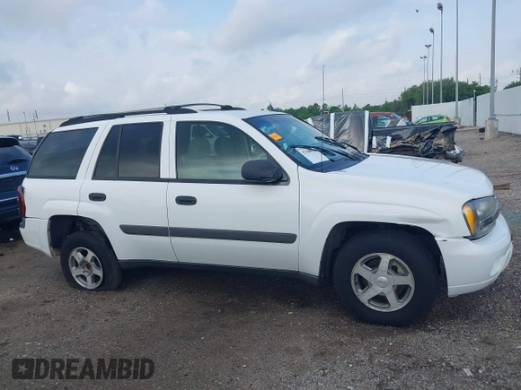 2005 Chevrolet TrailBlazer LS with VIN 1GNDS13SX52388713, listed as a IAAI auction lot 42100834 with 153,824 mi miles and . Bid and sale history available at DreamBid. Image 13.