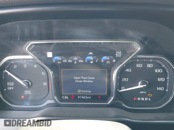 2021 GMC Sierra 1500 Denali z VIN 3GTU9FEL1MG349215, wystawiony jako IAAI lot #42585810 z przebiegiem 97 465 mil mil oraz . Historia ofert i sprzedaży dostępna na DreamBid. Obrazek 7.
