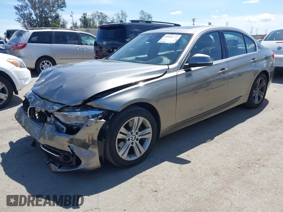 2018 BMW 3 Series 330i with VIN WBA8B9G58JNU98341, listed as a IAAI auction lot 41909777 with 85,396 mi miles and . Bid and sale history available at DreamBid. Image 18.