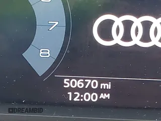 2021 Audi Q3 S line Premium with VIN WA1DECF37M1075942, listed as a IAAI auction lot 41192874 with 50,670 mi miles. Bid and sale history available at carsss.com. Image 7.