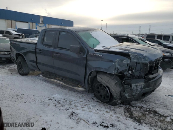 2019 Chevrolet Silverado 1500 Work Truck with VIN 1GCRYAEH1KZ281597, listed as a Copart auction lot 45844875 with 65,871 mi miles and Salvage Title. Bid and sale history available at carsss.com. Image 4.