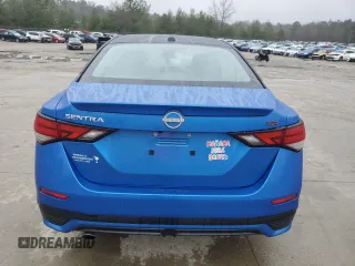 2024 Nissan Sentra SR with VIN 3N1AB8DV1RY314393, listed as a Copart auction lot 46037215 with 7,921 mi miles and Salvage Title. Bid and sale history available at carsss.com. Image 6.