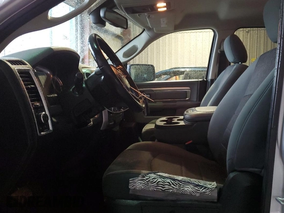 2018 Ram 1500 Big Horn with VIN 1C6RR7GT8JS120650, listed as a Copart auction lot 52199595 with 157,049 mi miles and Salvage title. Bid and sale history available at DreamBid. Image 7.