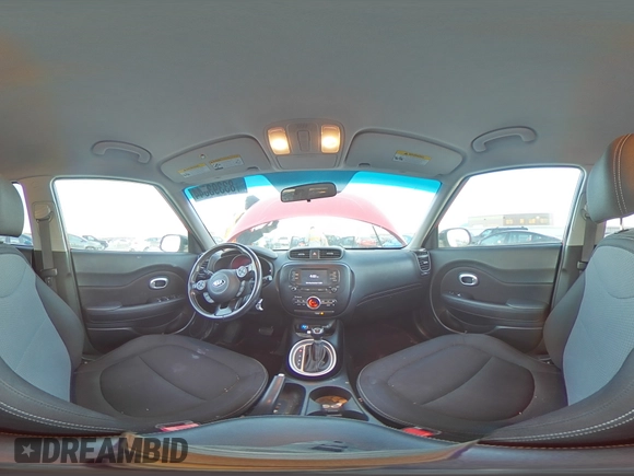 2017 Kia Soul + with VIN KNDJP3A52H7438517, listed as a Copart auction lot 83393044 with 72,486 mi miles and Salvage Title. Bid and sale history available at carsss.com. Image 14.