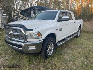 2015 Ram 2500 Laramie with VIN 3C6UR5NJ8FG515488, listed as a Copart auction lot 88621135 with 1 mi miles and Salvage Title. Bid and sale history available at carsss.com. Image 2.