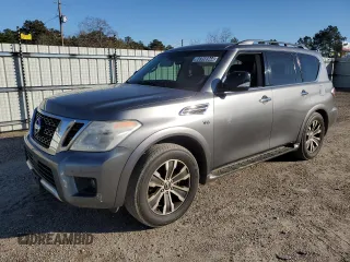 2017 Nissan Armada SL with VIN JN8AY2NDXH9005755, listed as a Copart auction lot 86958944 with 166,319 mi miles and Clean Title. Bid and sale history available at carsss.com. Image 1.