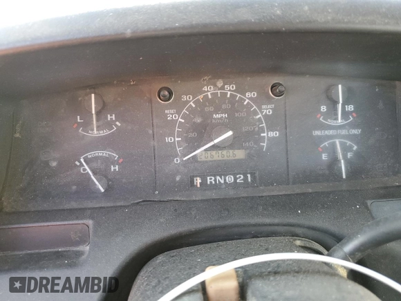 1996 Ford F-150 with VIN 1FTEX15N6TKA55105, listed as a Copart auction lot 83225844 with 206,760 mi miles and Salvage title. Bid and sale history available at DreamBid. Image 9.