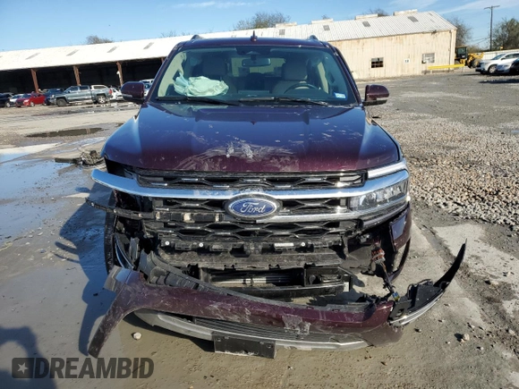2024 Ford Expedition Max Limited with VIN 1FMJK2A86REA34602, listed as a Copart auction lot 88928385 with 9,781 mi miles and Salvage title. Bid and sale history available at DreamBid. Image 5.